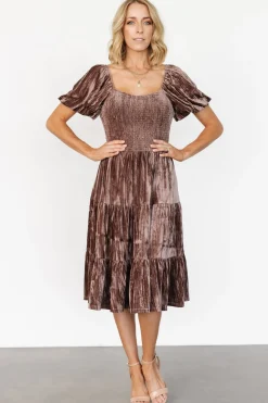 Baltic Born Fay Velvet Midi Dress |