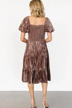 Baltic Born Fay Velvet Midi Dress |