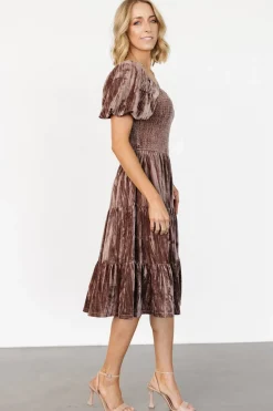 Baltic Born Fay Velvet Midi Dress |