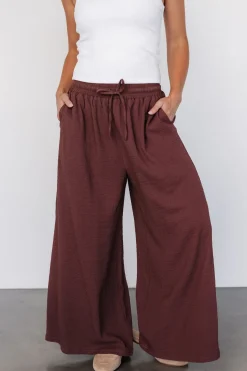 Baltic Born Florence Textured Pants | Desert Rose