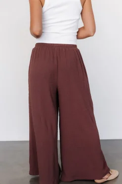 Baltic Born Florence Textured Pants | Desert Rose