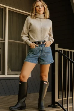 Baltic Born Frannie Knit Turtleneck Sweater |