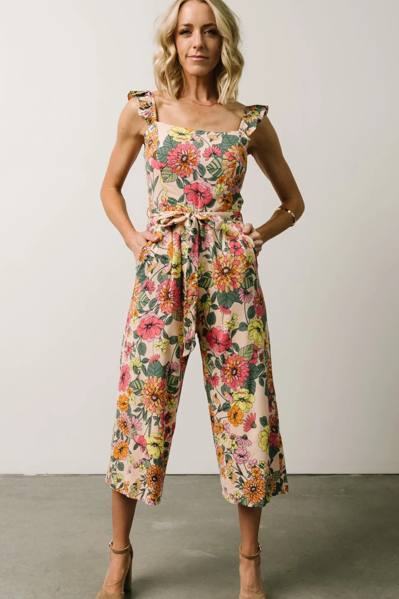 Baltic Born Gemma Jumpsuit | Multi Floral