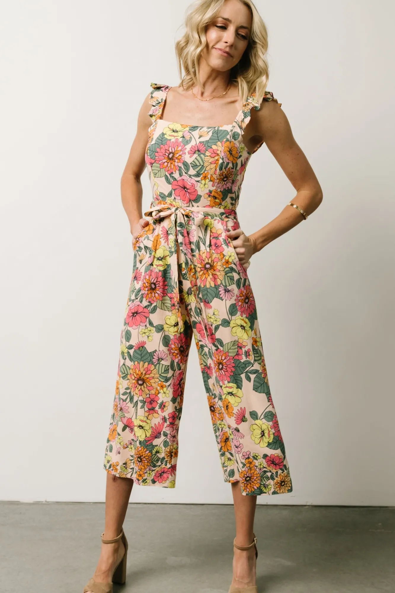 Baltic Born Gemma Jumpsuit | Multi Floral