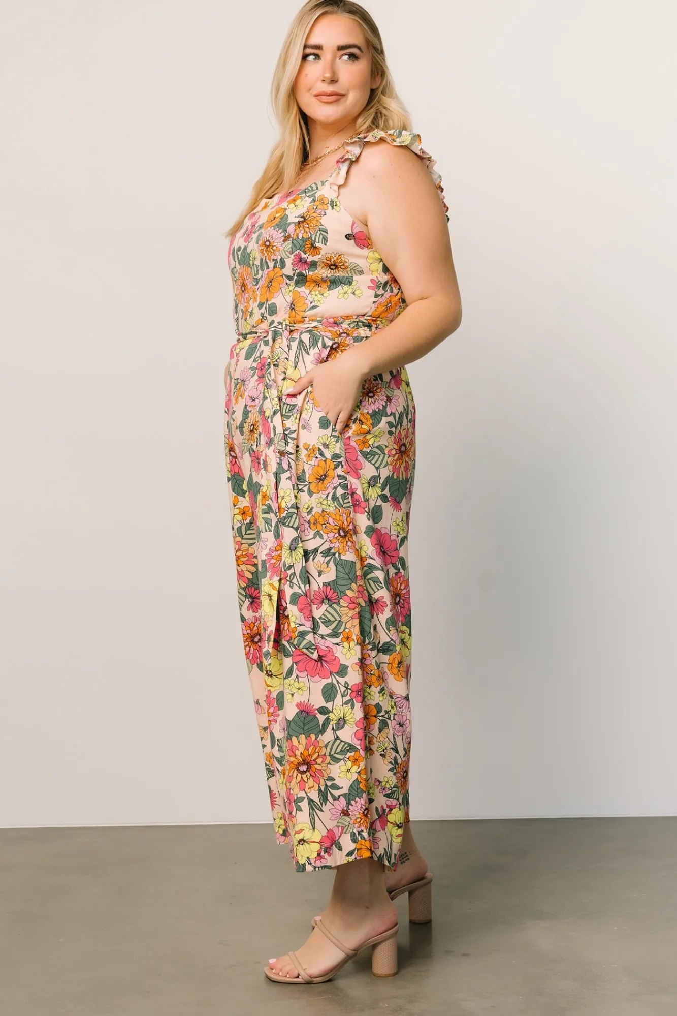 Baltic Born Gemma Jumpsuit | Multi Floral