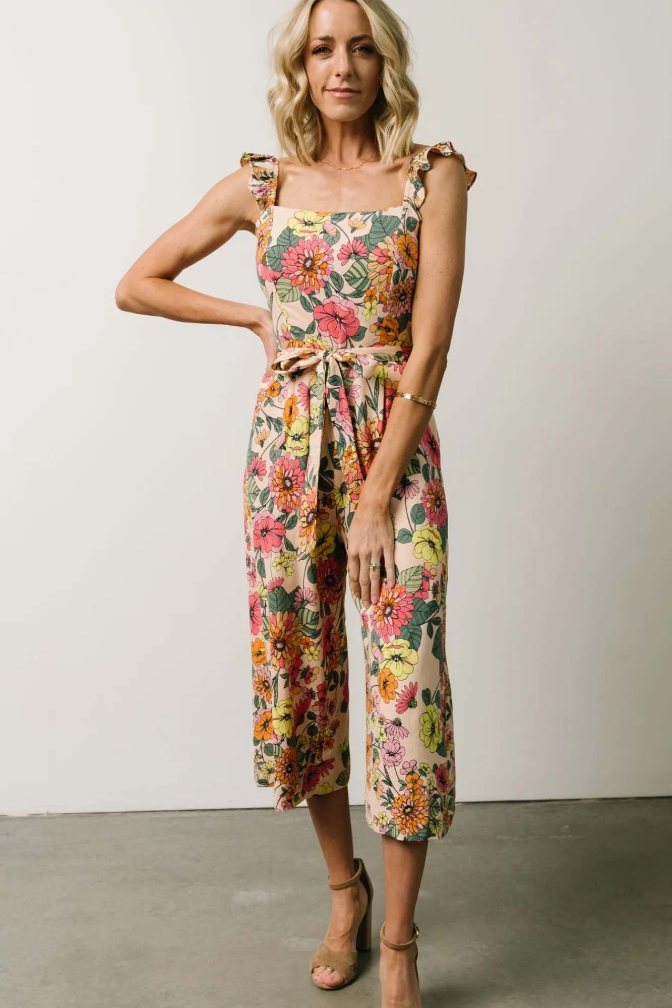 Baltic Born Gemma Jumpsuit | Multi Floral