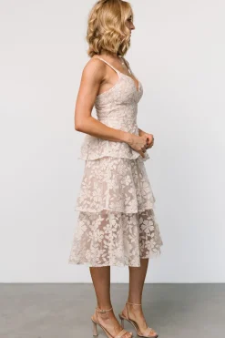 Baltic Born Giavanna Tiered Midi Dress |