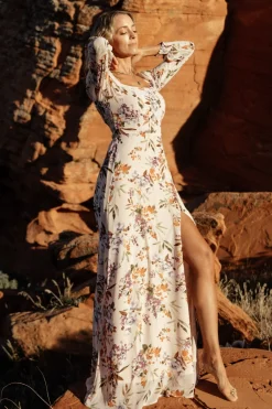 Baltic Born Giselle Maxi Dress | Blush Multi Floral