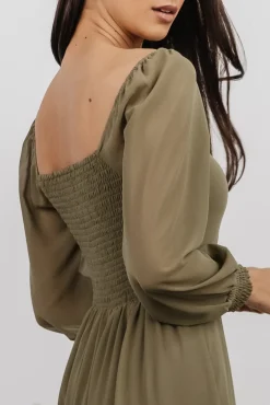 Baltic Born Giselle Maxi Dress | Dusty Olive
