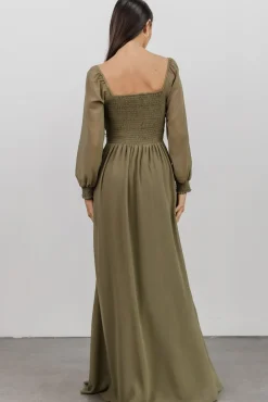 Baltic Born Giselle Maxi Dress | Dusty Olive