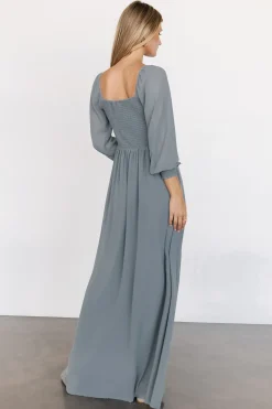 Baltic Born Giselle Maxi Dress | Dusty Blue