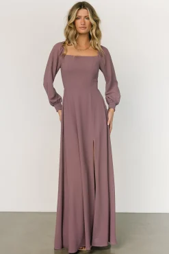 Baltic Born Giselle Maxi Dress | Vintage Plum