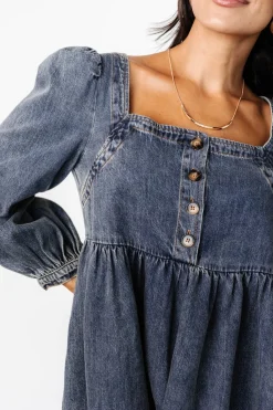 Baltic Born Gretchen Denim Short Dress |