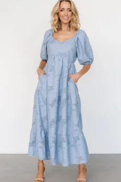 Baltic Born Hayward Dress | Dusty Blue