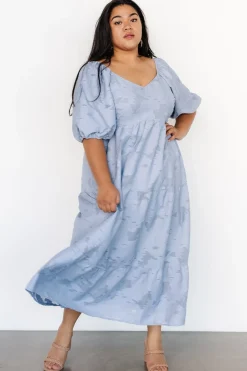 Baltic Born Hayward Dress | Dusty Blue