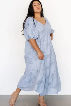 Baltic Born Hayward Dress | Dusty Blue