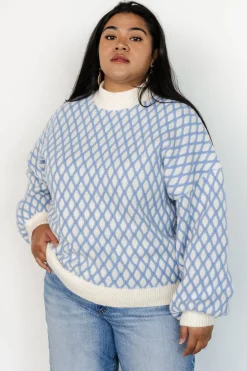 Baltic Born Hendrix Diamond Knit Sweater |