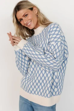 Baltic Born Hendrix Diamond Knit Sweater |
