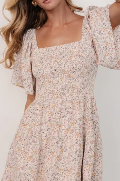 Baltic Born Idera Short Dress | Cream Floral