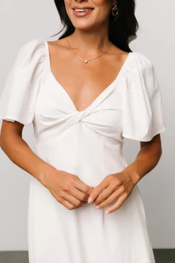 Baltic Born Indie Back Tie Dress | Off White