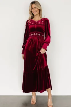 Baltic Born Ingrid Velvet Maxi Dress |