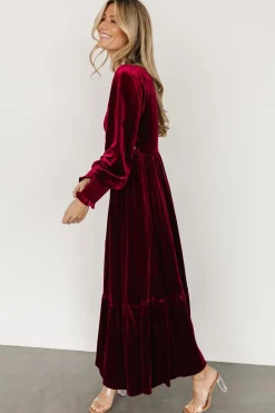 Baltic Born Ingrid Velvet Maxi Dress |