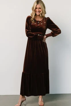 Baltic Born Ingrid Velvet Maxi Dress |