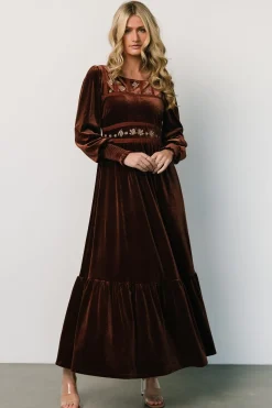 Baltic Born Ingrid Velvet Maxi Dress |