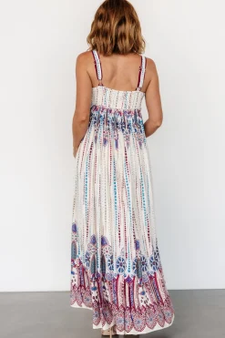 Baltic Born Ivania Tank Maxi Dress | Cream Multi