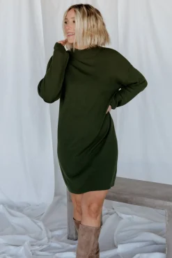 Baltic Born Jennings Sweater Dress | Deep Olive