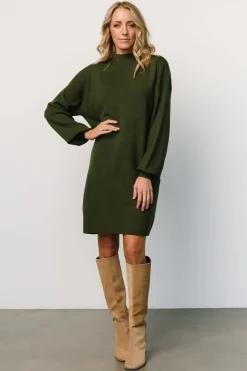 Baltic Born Jennings Sweater Dress | Deep Olive
