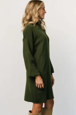 Baltic Born Jennings Sweater Dress | Deep Olive