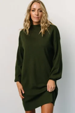 Baltic Born Jennings Sweater Dress | Deep Olive