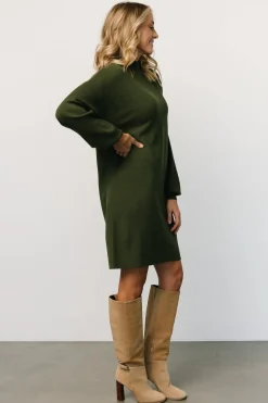 Baltic Born Jennings Sweater Dress | Deep Olive