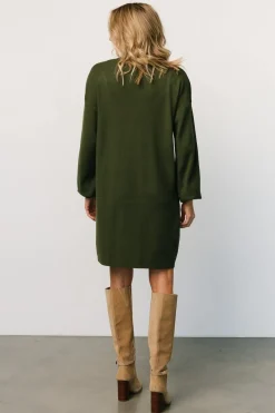 Baltic Born Jennings Sweater Dress | Deep Olive