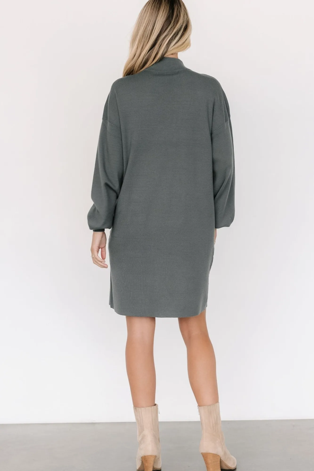 Baltic Born Jennings Sweater Dress | Winter Green