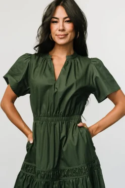 Baltic Born Jerrah Midi Dress | Deep Green