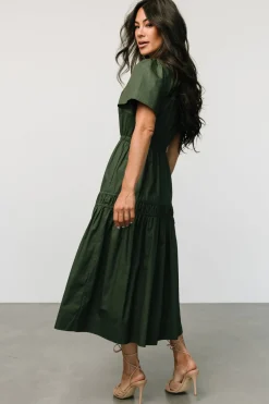 Baltic Born Jerrah Midi Dress | Deep Green