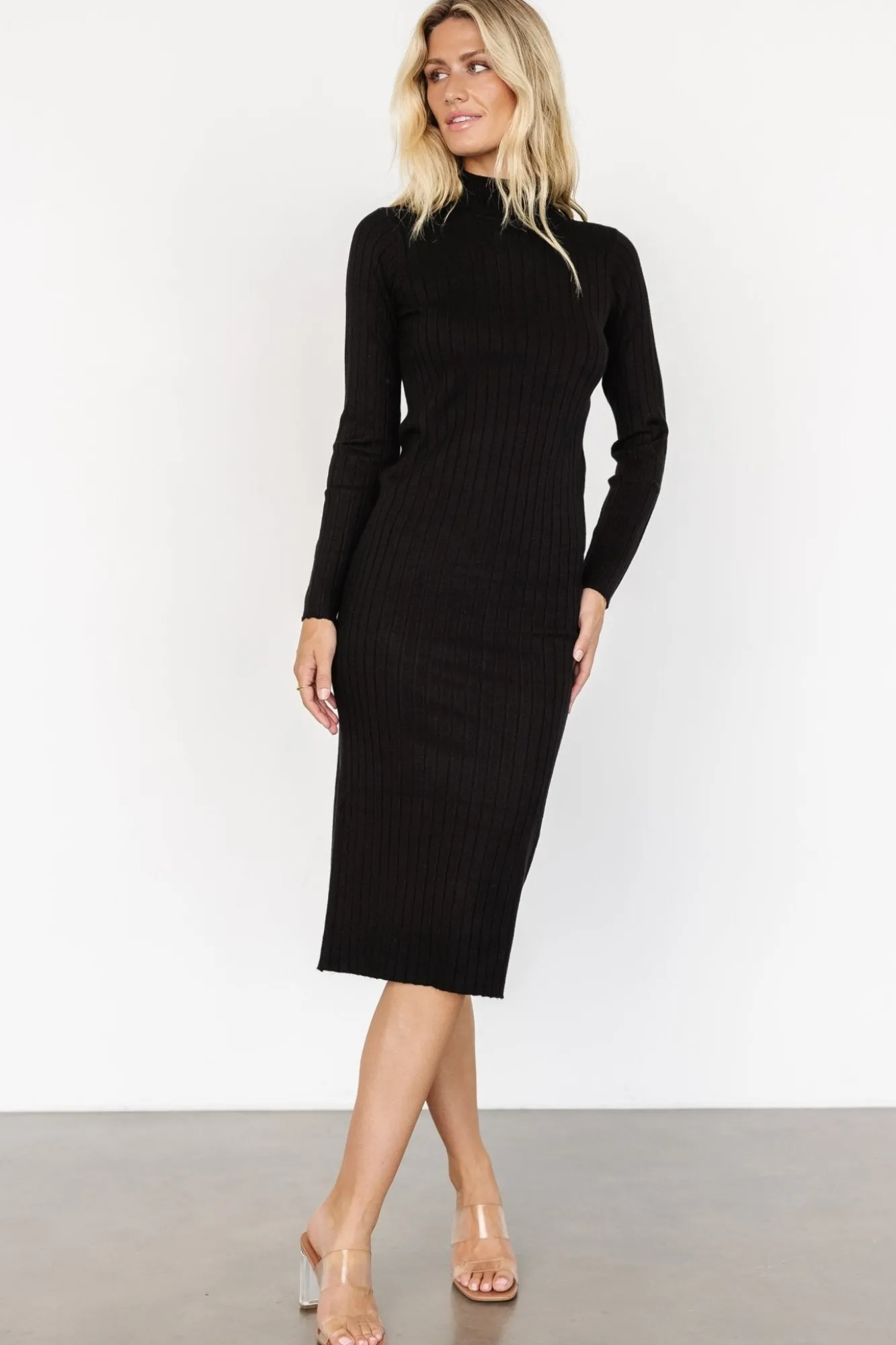 Baltic Born Jill Ribbed Midi Dress |