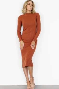 Baltic Born Jill Ribbed Midi Dress |