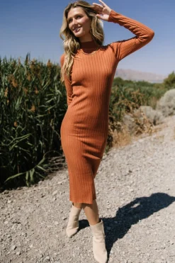 Baltic Born Jill Ribbed Midi Dress |
