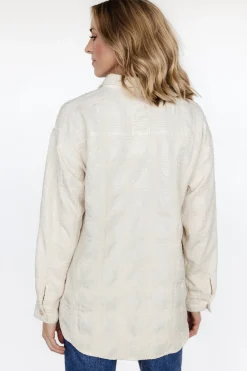 Baltic Born Joanna Plaid Shacket | Cream + Natural