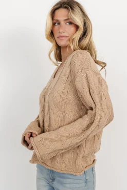 Baltic Born Jordan Cable Knit Sweater |
