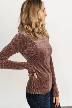 Baltic Born Joss Velvet Top | Dusty Clove