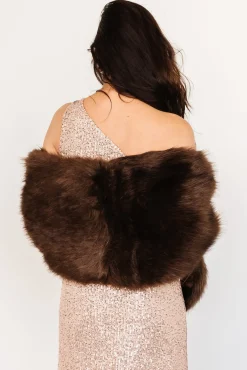 Baltic Born Jovie Faux Fur Shawl |