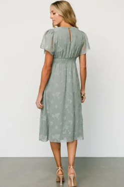 Baltic Born June Smocked Midi Dress |