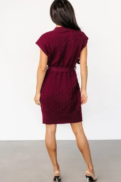 Baltic Born Kambri Cable Knit Sweater Dress |