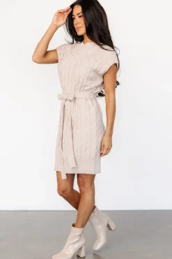 Baltic Born Kambri Cable Knit Sweater Dress |