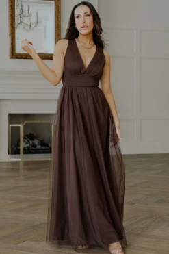 Baltic Born Kamila Tulle Maxi Dress |