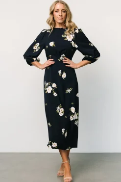 Baltic Born Karalie Maxi Dress | Navy Floral